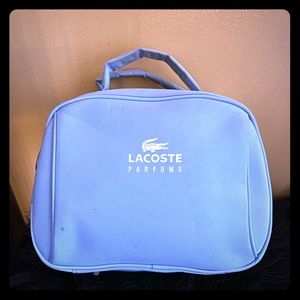 Lacoste perfum  blue hand bag